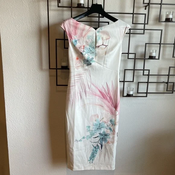 Ted Baker Soozie Serendipity Printed Bodycon Dress - Picture 9 of 12